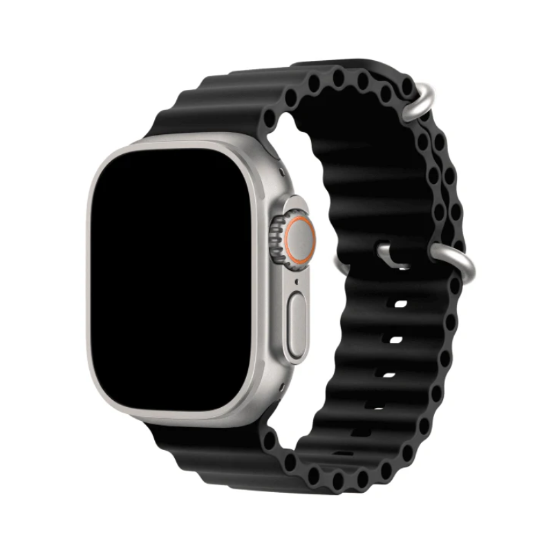 Curea Ocean Apple Watch Black