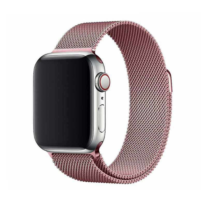Curea Milanese Apple Watch Rose