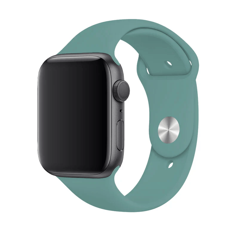 Curea Silicon Apple Watch Teal Green