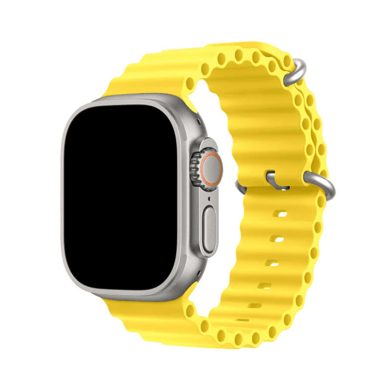 Curea Ocean Apple Watch Yellow