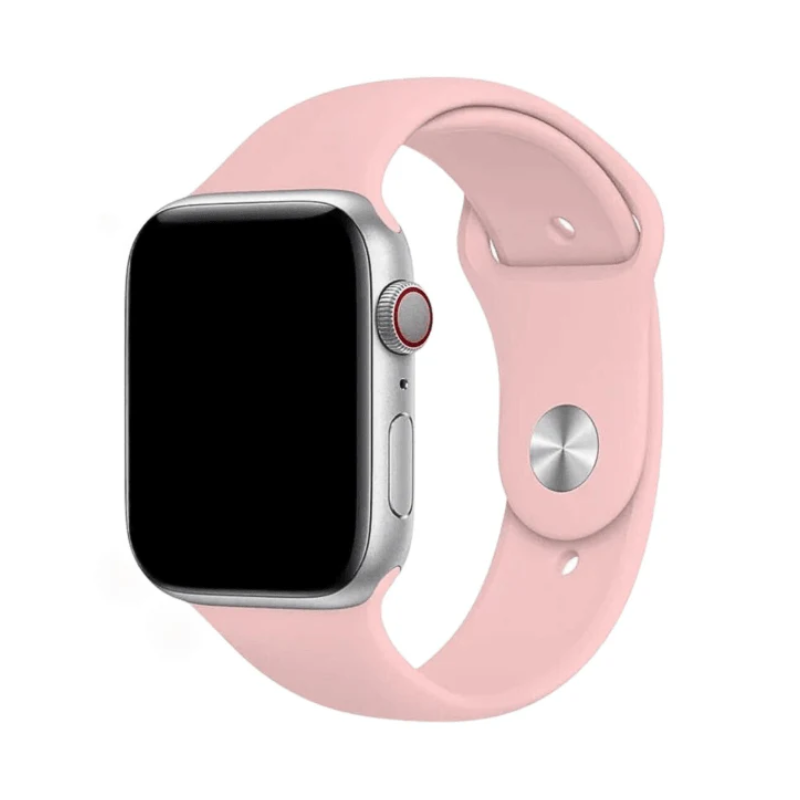 Curea Silicon Apple Watch Soft Pink