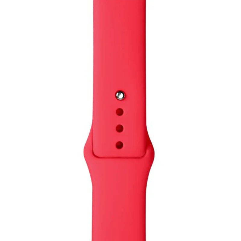 Curea Silicon Apple Watch Red