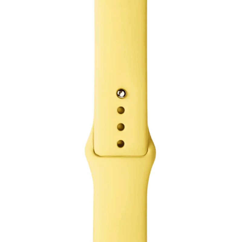 Curea Silicon Apple Watch Sunflower Yellow