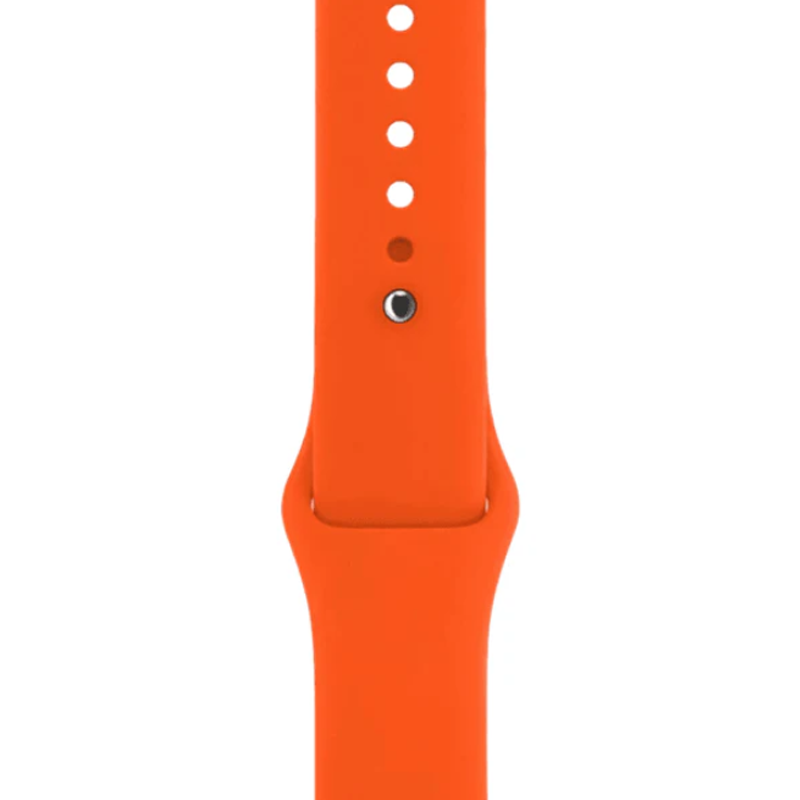 Curea Silicon Apple Watch Orange