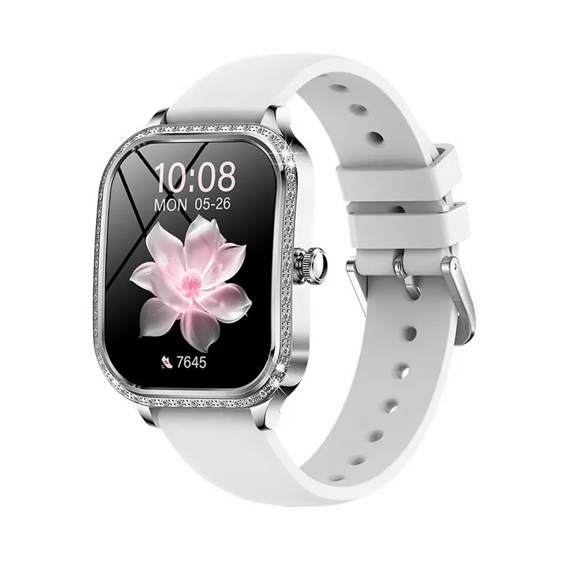 Smartwatch Qyreon FitTime + 2 Curele Gratuit - Silver