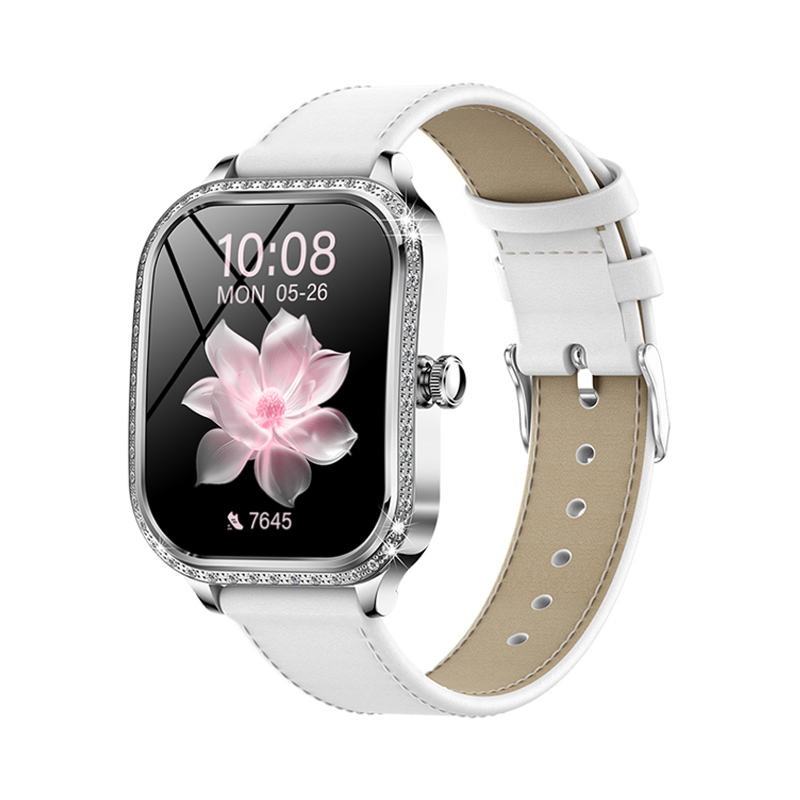 Smartwatch Qyreon FitTime + 2 Curele Gratuit - Silver