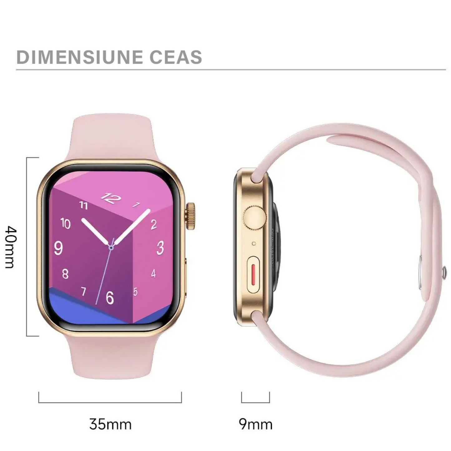 Ceas Inteligent SmartWatch Flash 3 Pro + 2 CURELE GRATUITE!