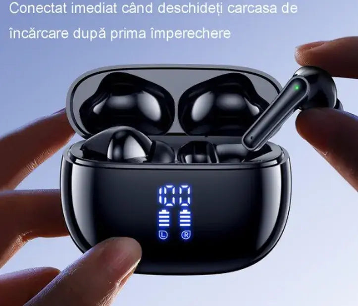 Casti wireless cu noise cancelling Qyreon Pro Buds