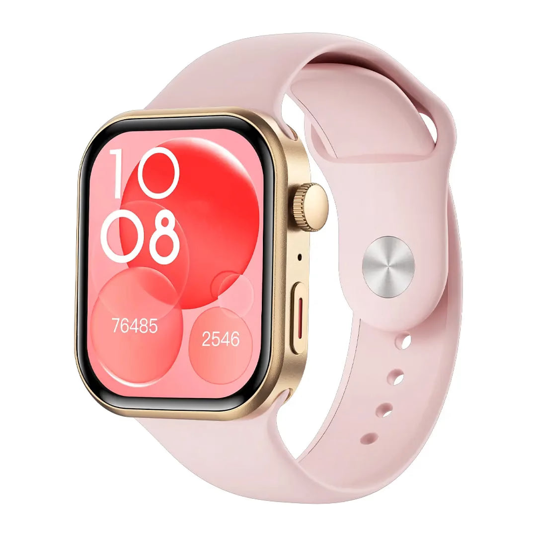 Smartwatch Qyreon Watch 3 Fit + 2 Curele Gratuit - Roz