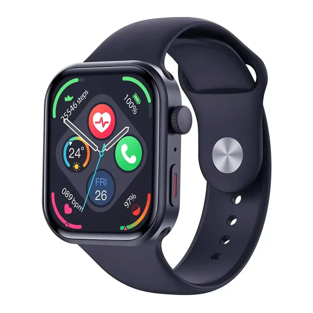 Qyreon Watch 3 Fit Smartwatch + 2 Free Straps - White