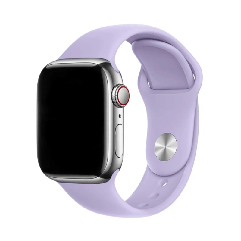 Curea Silicon Apple Watch Light Purple