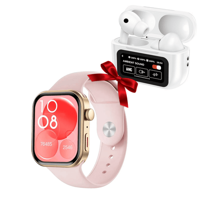 Smartwatch Qyreon Watch 3 Fit + 2 Curele Gratuit + Căsti Smart