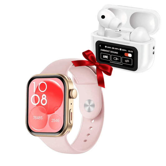 Smartwatch Qyreon Watch 3 Fit + 2 Curele Gratuit + Căsti Smart