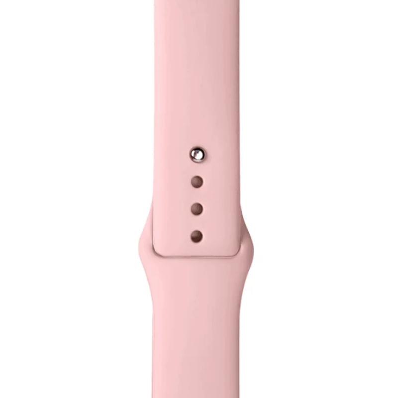 Curea Silicon Apple Watch Soft Pink
