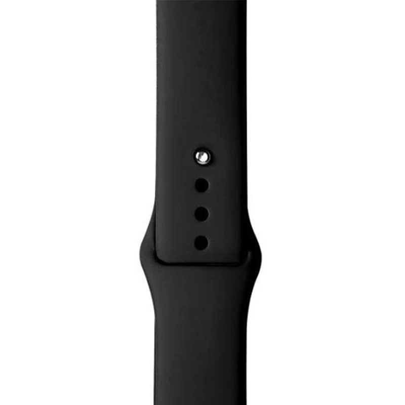 Curea Silicon Apple Watch Black