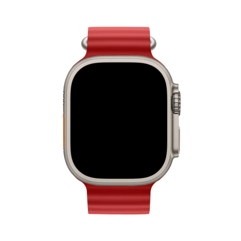 Curea Ocean Apple Watch Red
