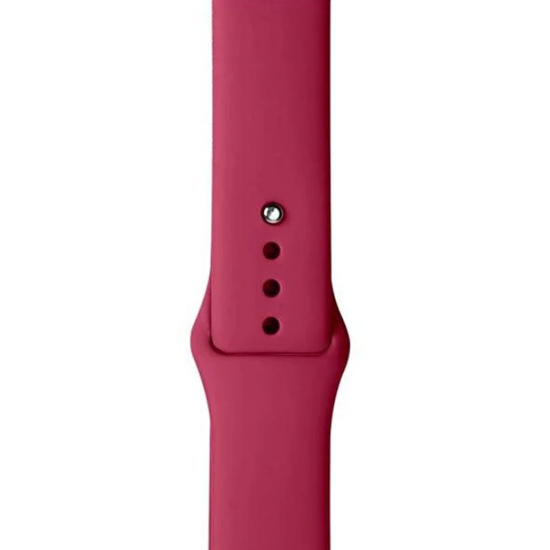 Curea Silicon Apple Watch Rose Red