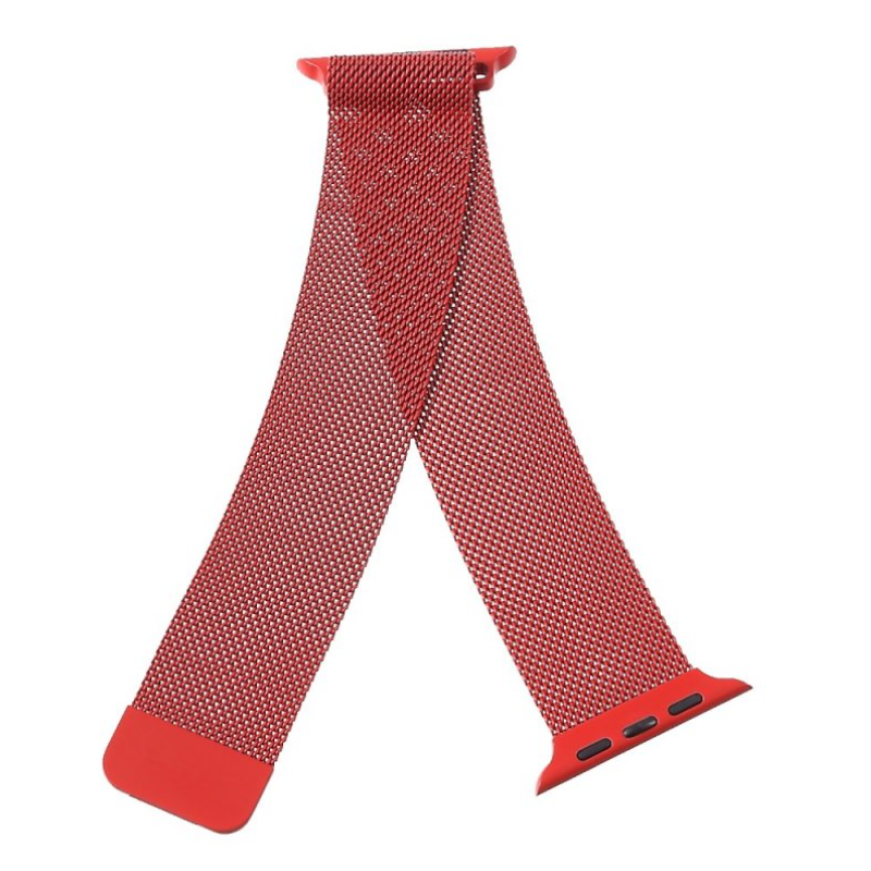 Curea Milanese Apple Watch Red