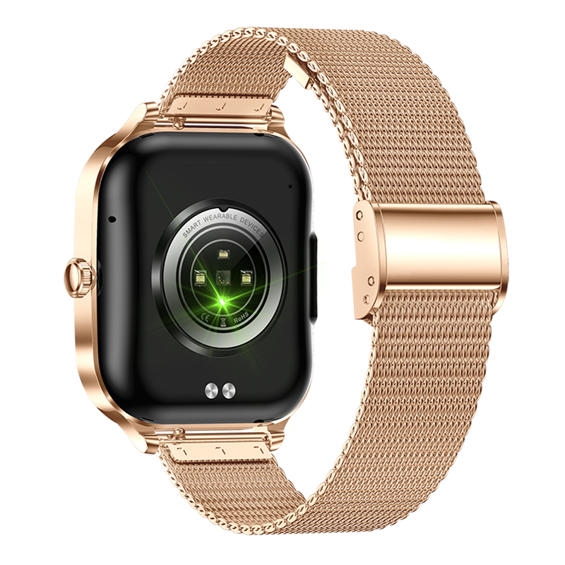 Smartwatch Qyreon FitTime + 2 Curele Gratuit - Gold