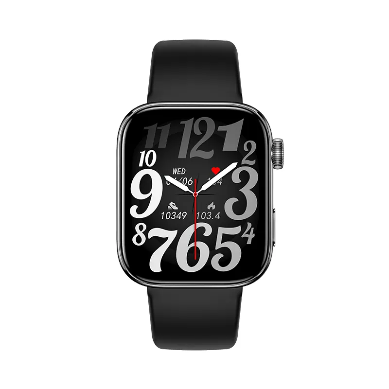 Smartwatch Qyreon Y20 Pro + Bratara Metalica - Black