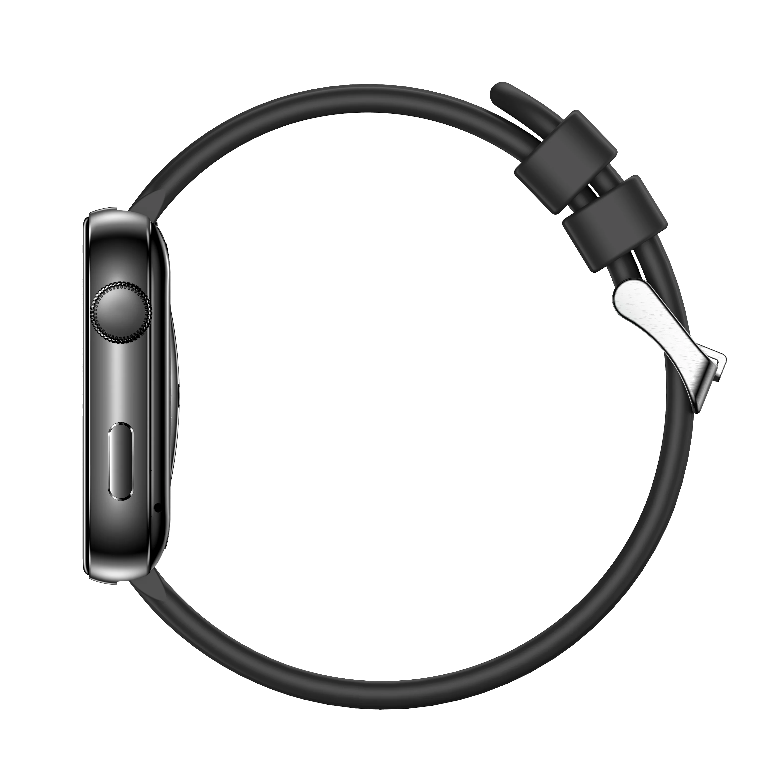 Smartwatch Qyreon Y20 Pro + Bratara Metalica - Black